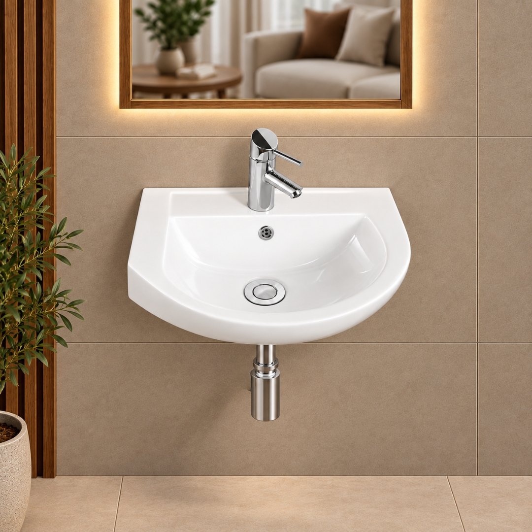 GOLDEN Wall Hung Basin - My Home Studio